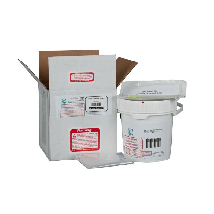 Dry Cell Battery Recycling Kit – 1 Gallon