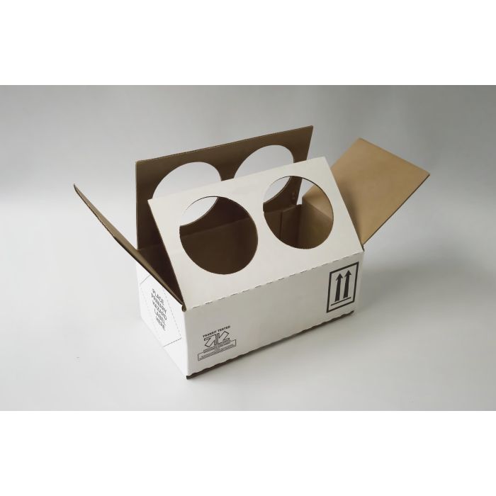 Hazmat Shipper Box For Two - 1 Quart Cans