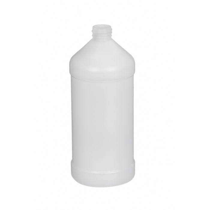 Plastic Modern Round Bottle – 32 oz.