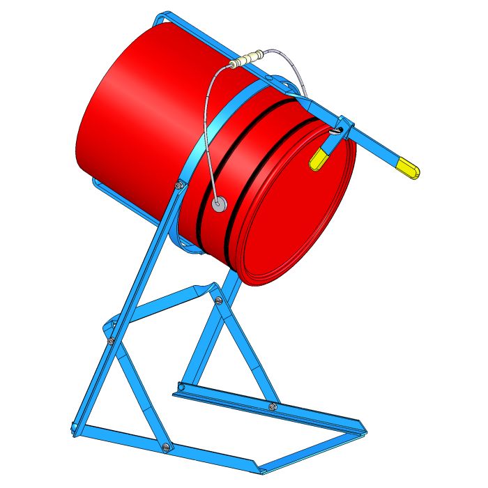 PailPRO® Pail Tipping Stand - Steel