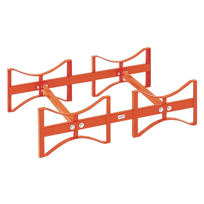 Portable Drum Rack 2 Drums Horizontal Storage