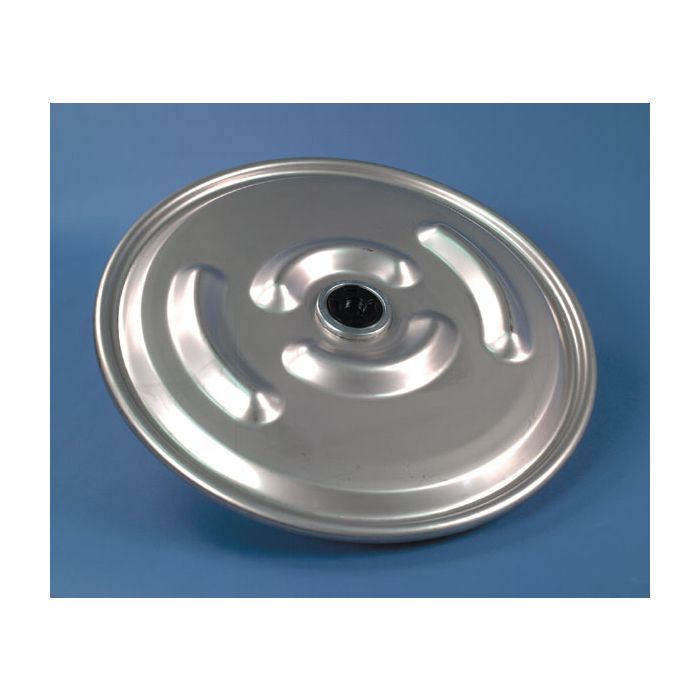 Stainless Steel Cover With Fusible Poly Vent Closure