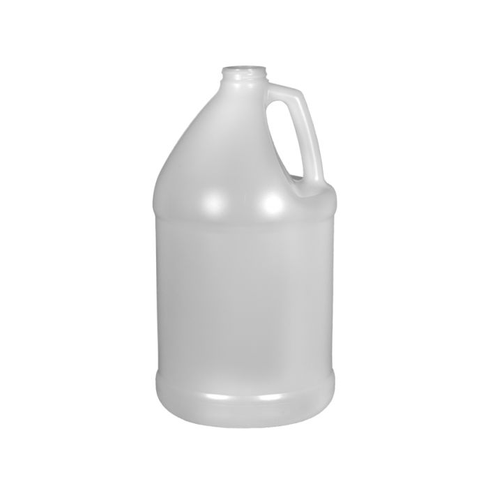 1 Gallon Round Natural Plastic Bottle
