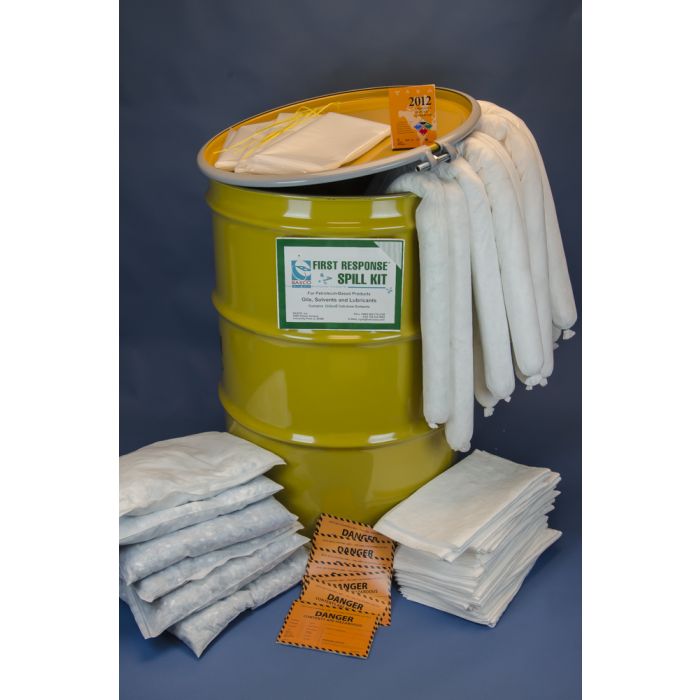 Oil Spill Response Kit in Size 85 Gallon