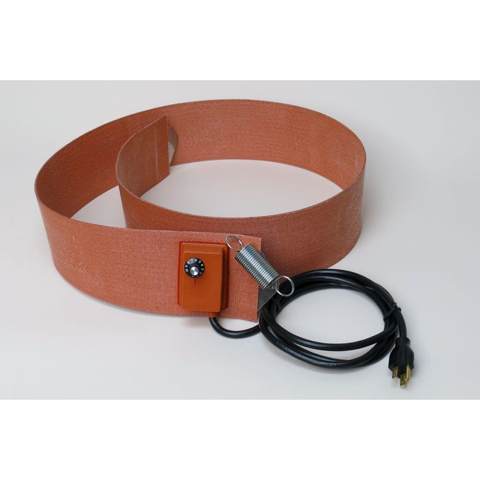 Silicone Rubber 55 Gallon Steel Drum Heater 4 Inch Wide