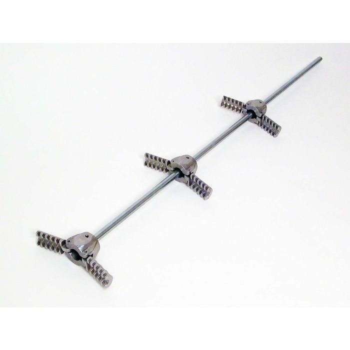 Heavy-Duty Swing-T Barrel Mixer Blade - Propeller - 36 inch Long Shaft