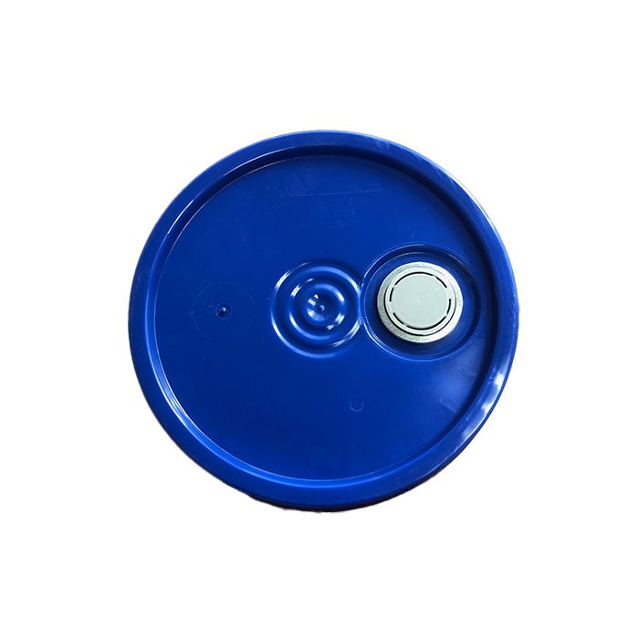 Blue pail lid
