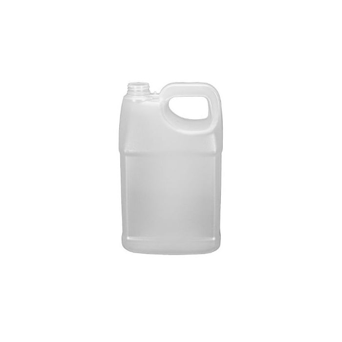 1 Gallon Natural HDPE F-Style Bottle, 38-400