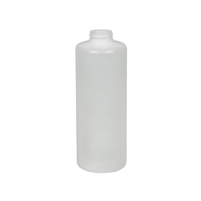 32 oz Natural HDPE Plastic Cylinder Bottle