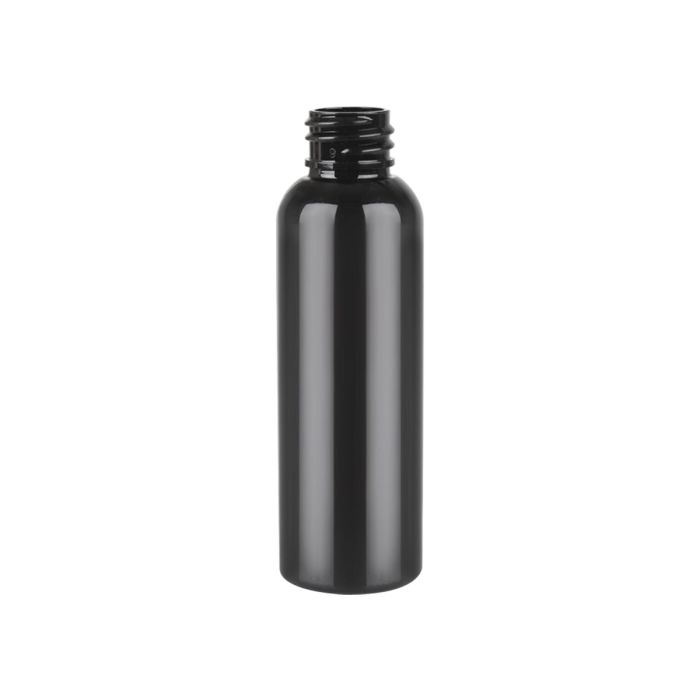 2 oz Black Cosmo round bullet bottle
