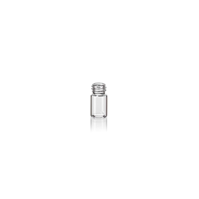 5/8 Dram Clear Glass Vial, 13-425