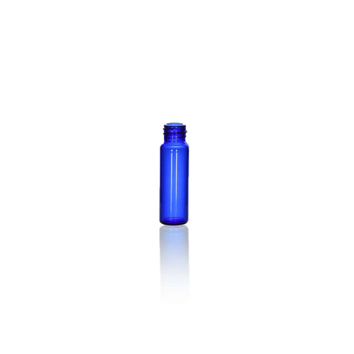 1 Dram Blue Glass Vial, 13-425