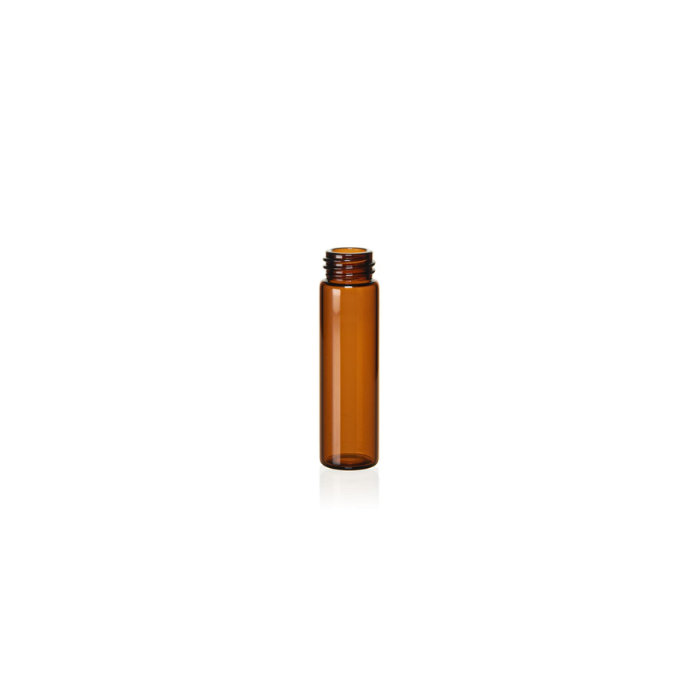 2 Dram Amber Glass Vial, 15-425