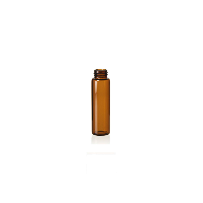 3 Dram Amber Glass Vial, 15-425