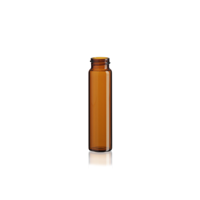 8 Dram Amber Glass Vial, 22-400