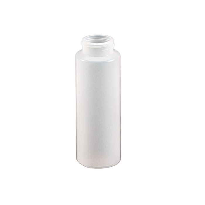 12 oz Plastic Cylinder Bottles for Honey and Syrups