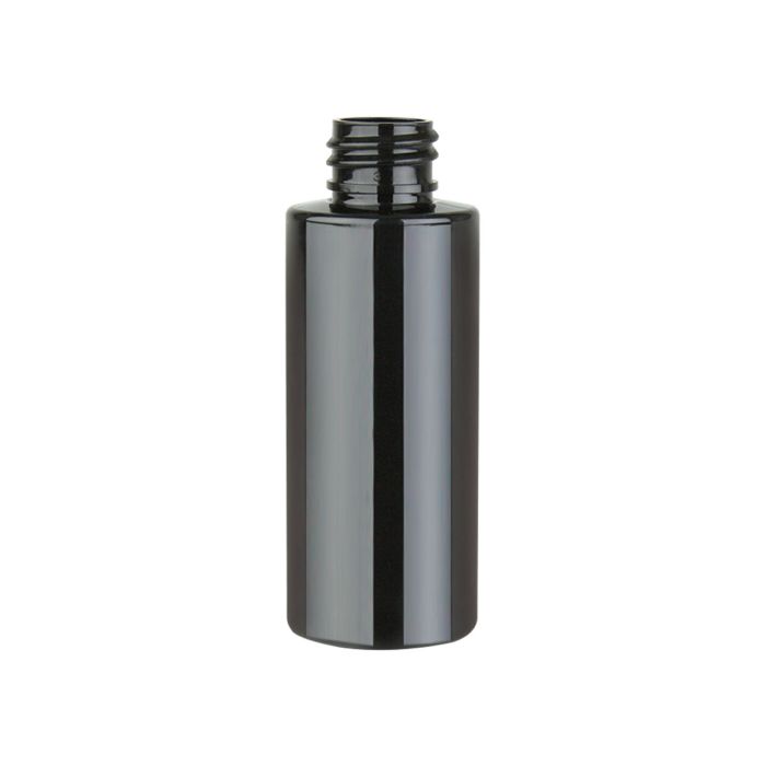 2 oz Black PET Cylinder