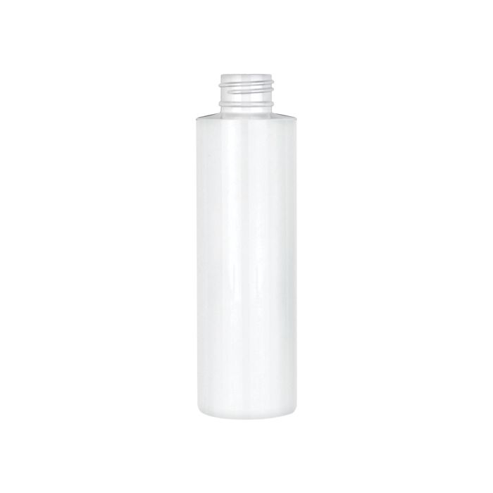 4 oz White PET Cylinder Bottle