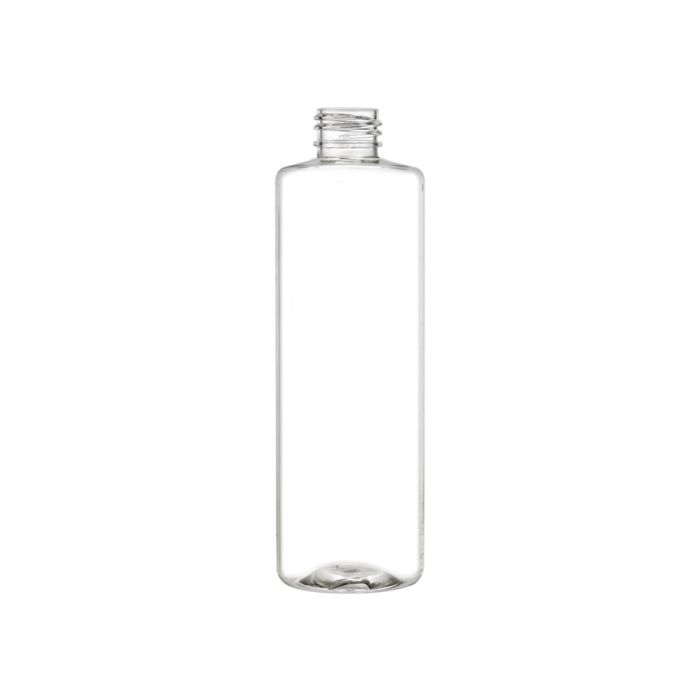 8 oz Clear Cylinder Bottle