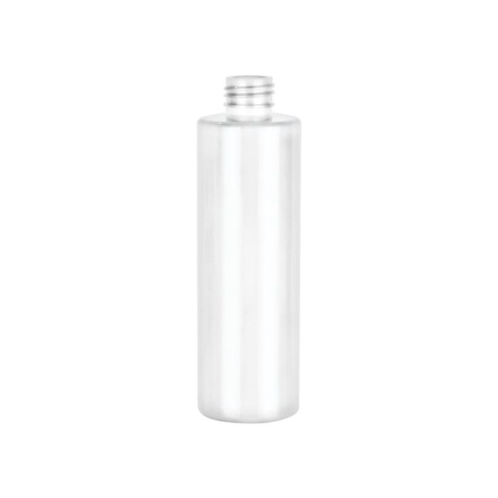8 oz white PET Cylinder bottle