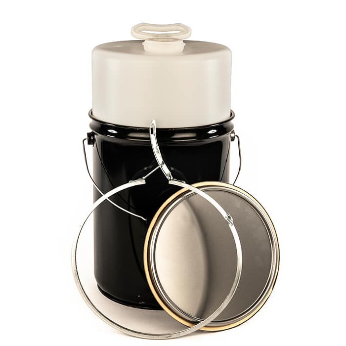 5 gallon Delpak composite pail with lever lock ring