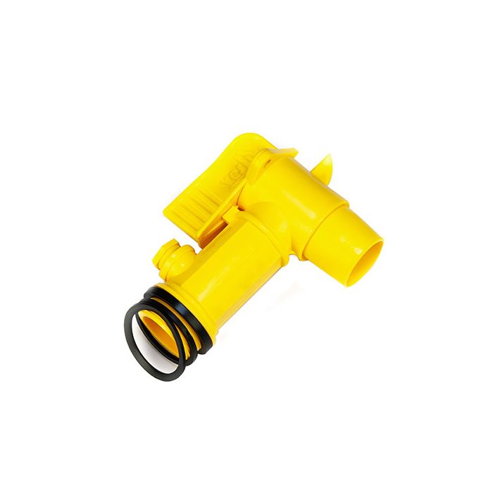 2 Inch Industrial Polyethylene Faucet - Non Adjustable Nozzle