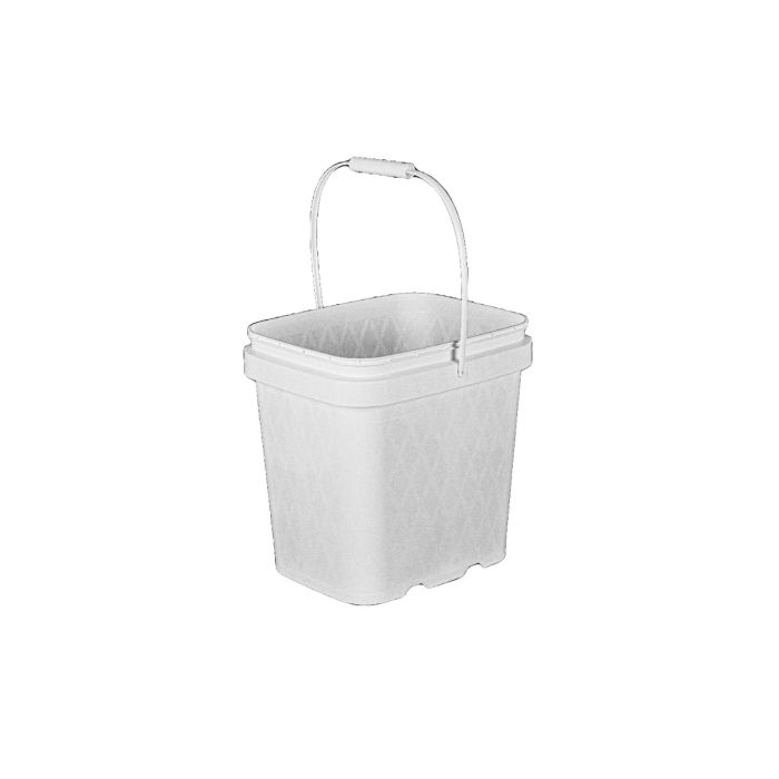 EZ-E027 2 Gallon EZ Stor® Plastic Container with Handle - Basco USA