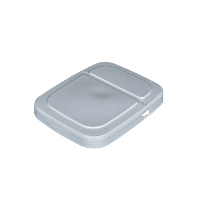 1 Gallon EZ Stor® Plastic Container Hinged Lid