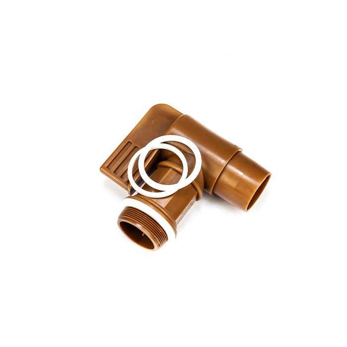 Flo-King™ 2 Inch Polyethylene Drum Faucet With EPDM Gaskets