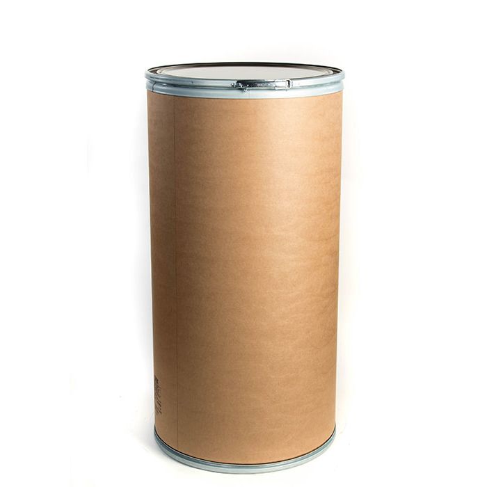 Extra large fiber storage drum with locking lid