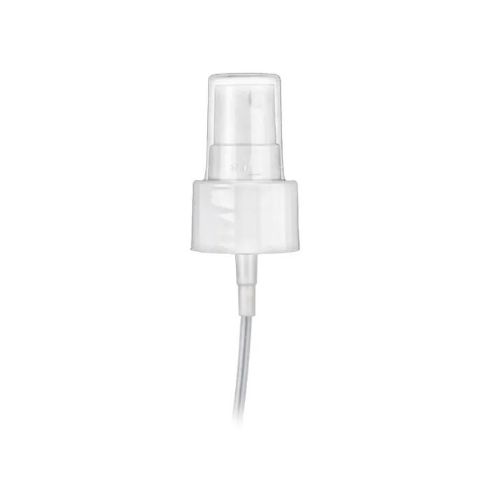 24-410 White PP Smooth Fine Mist Sprayer 5-1/8" DT; .12-.14 ml Output