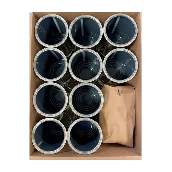 Gallon paint can pack with lids