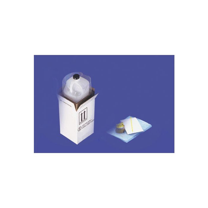 HAZMAT Packaging with 1 Gallon HDPE Square Bottle