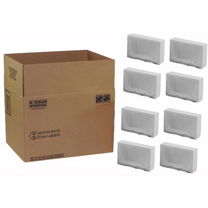 HAZMAT 4G Packaging Holds Four - 1 Gallon F-Style Cans