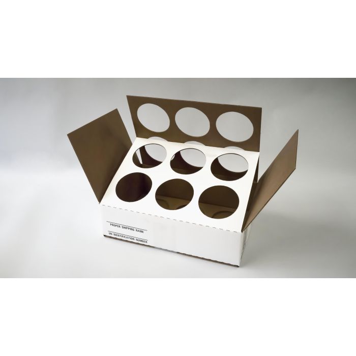 Hazmat Shipping Boxes For Six - 1 Quart Cans