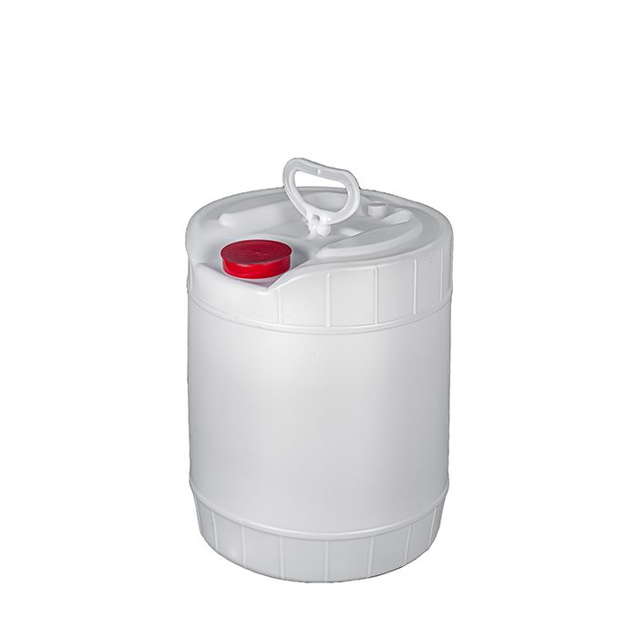 White closed head pail