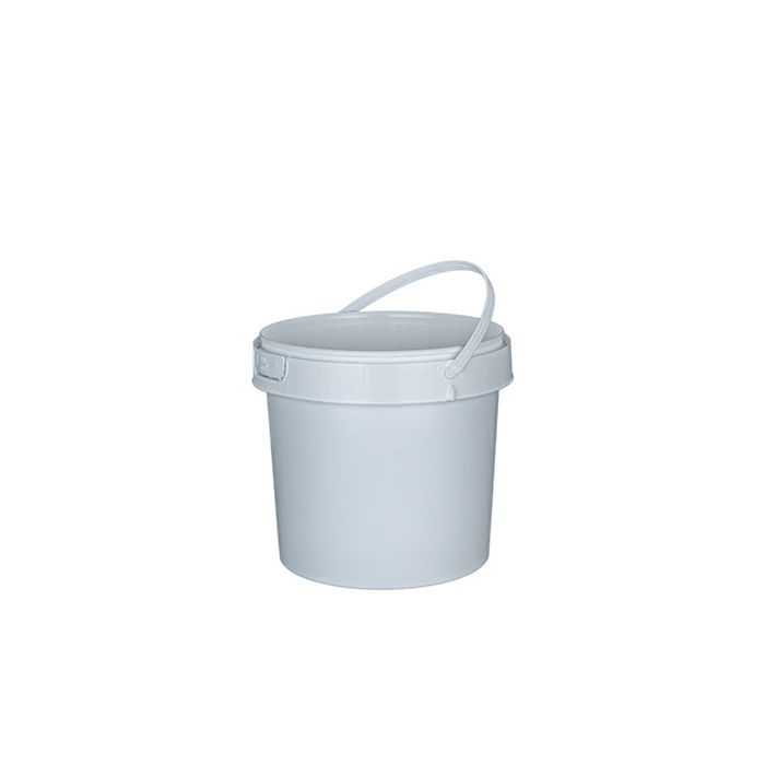 1 Gallon Round Plastic Container with Handle - IPL Commercial Series