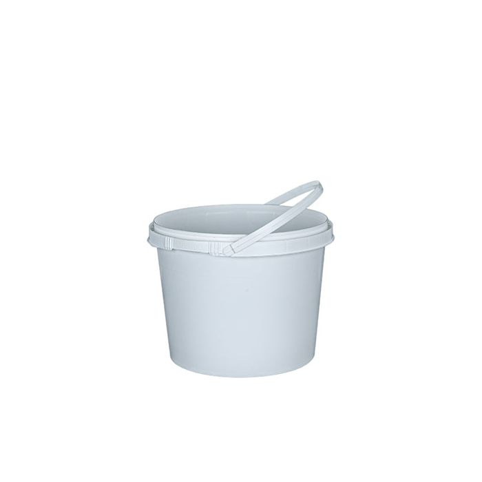10 lb Round Plastic Container - IPL Commercial Series