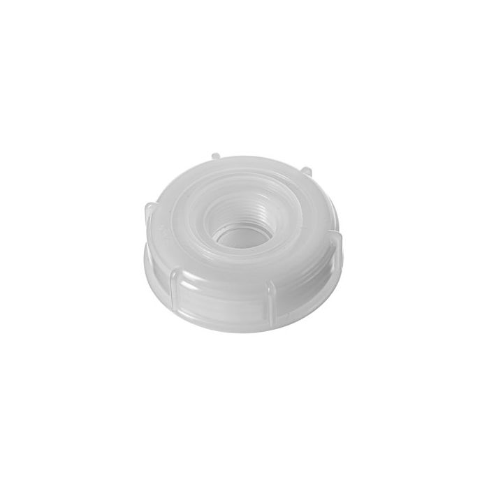 Tamper evident screw cap, 63mm buttress with reducer.