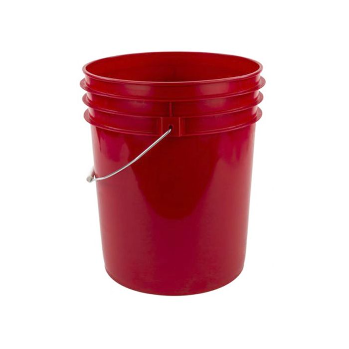 Red 5 Gallon Bucket