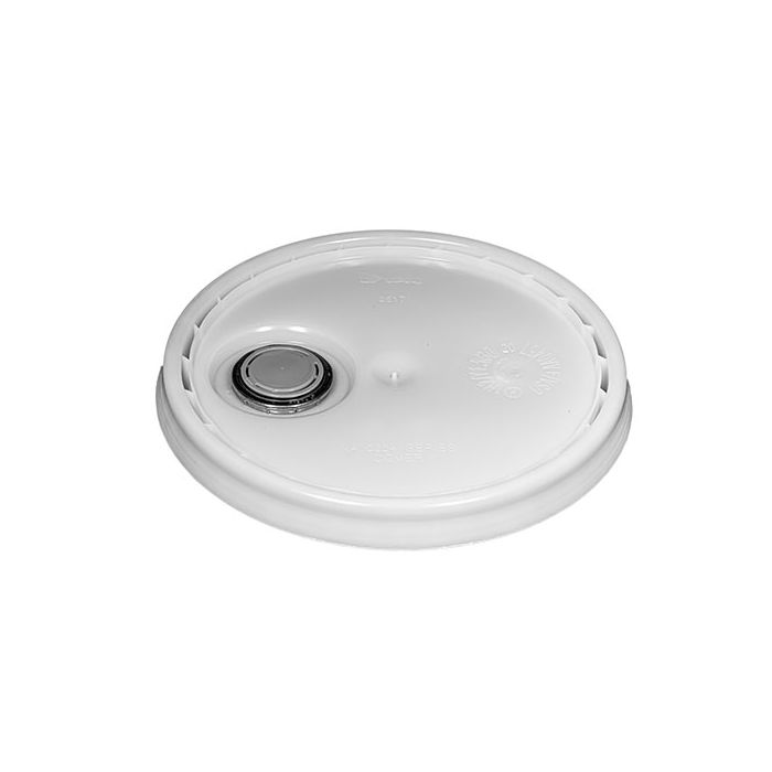 Plastic Pail Lid with Rieke® FLEXSPOUT® UN Rated - Natural