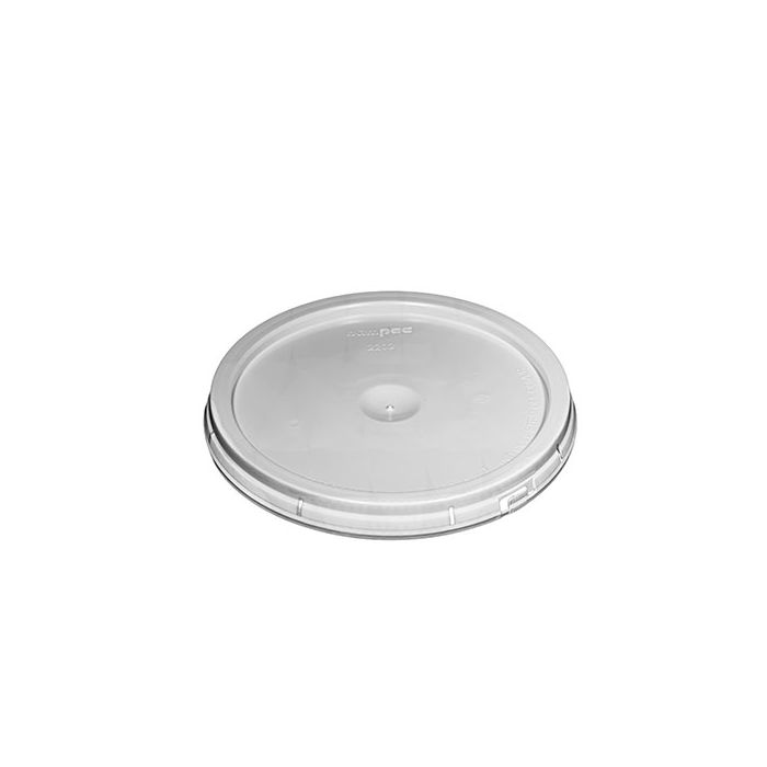Plastic Pail Lid with Tear Tab fits 2 Gallon Plastic Pails - White