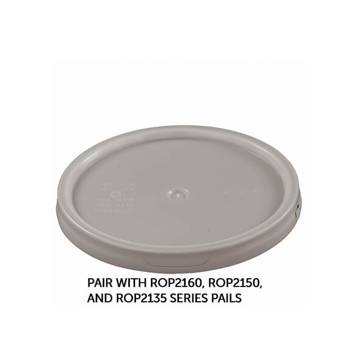 tear tab cover for pail