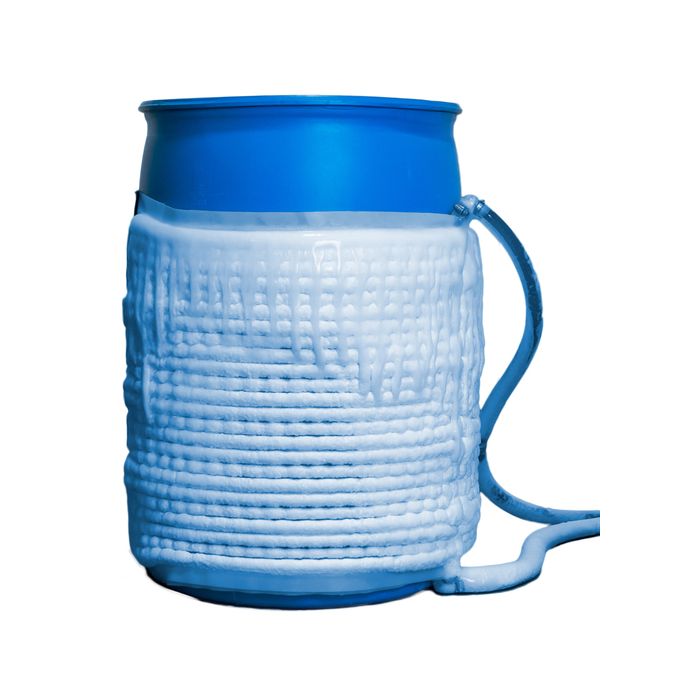 Fluxwrap blanket on 30 gallon pail