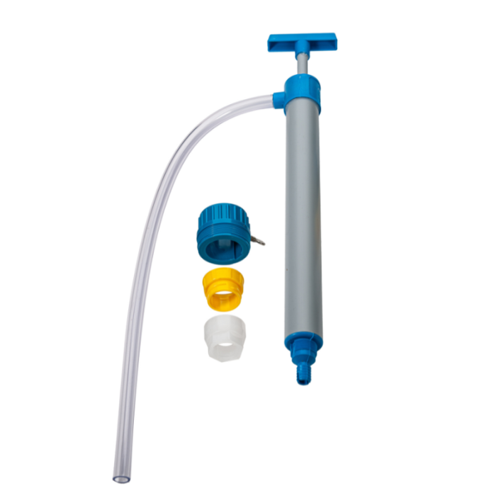 Pail Pump With 38mm and 40mm Spout Adapters