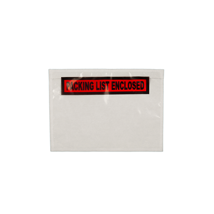Packing list envelope