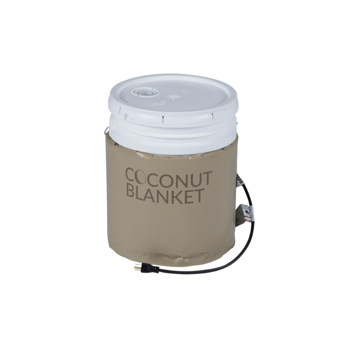 Powerblanket® 5 Gallon Pail Coconut Blanket - Preset Thermostat