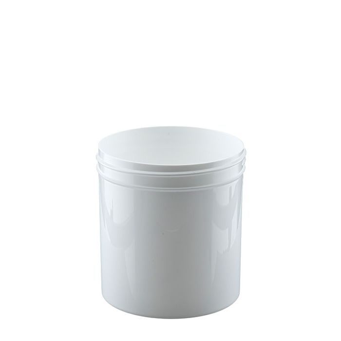 16 oz. Wide Mouth White Jar