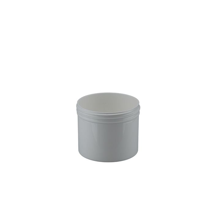 small white jar