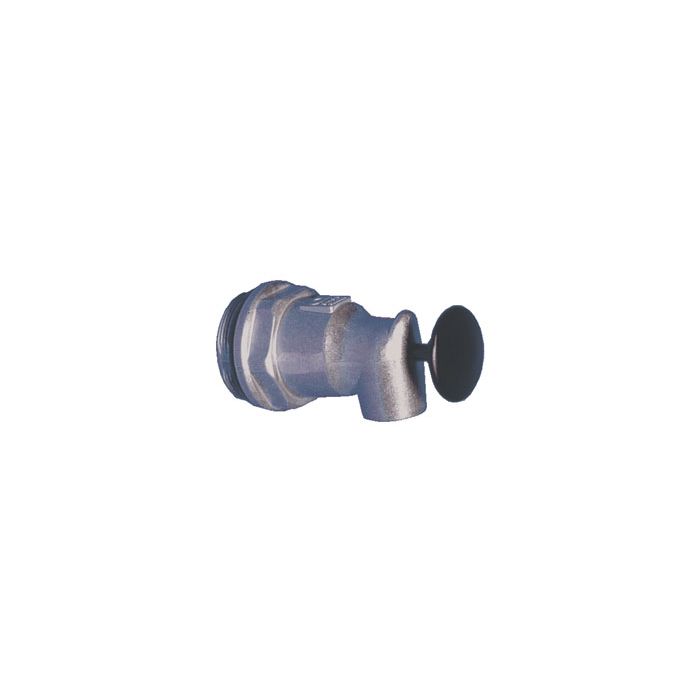 Aluminum Self-Closing Drum Faucet - 2 Inch NPT Inlet